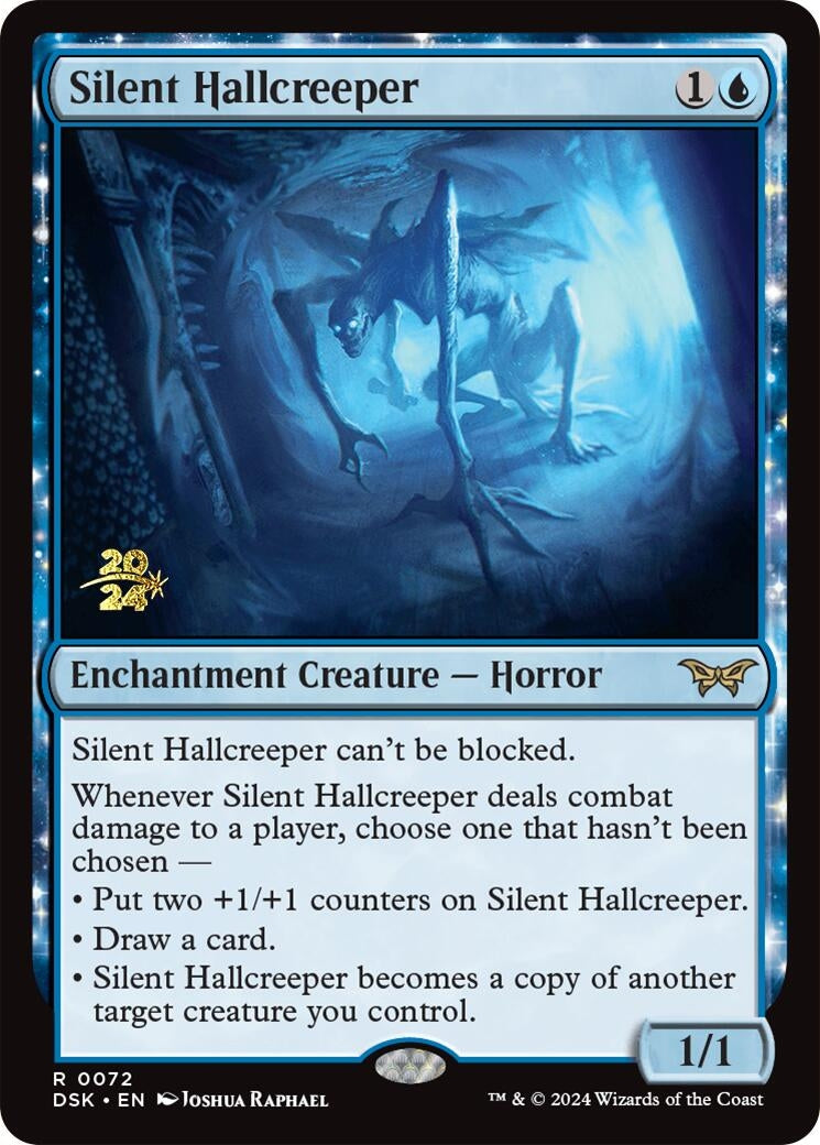 Image for Silent Hallcreeper (72) (Prerelease Cards) - Magic: The Gathering