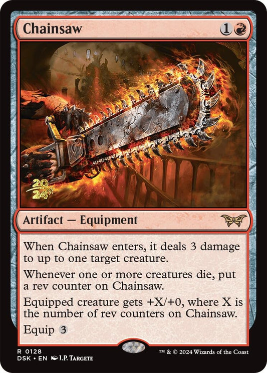 Image for Chainsaw (128) (Prerelease Cards) - Magic: The Gathering