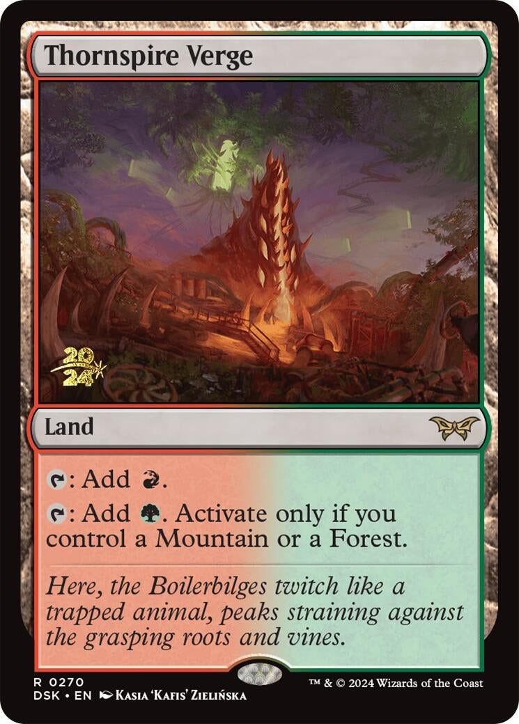 Image for Thornspire Verge (270) (Prerelease Cards) - Magic: The Gathering