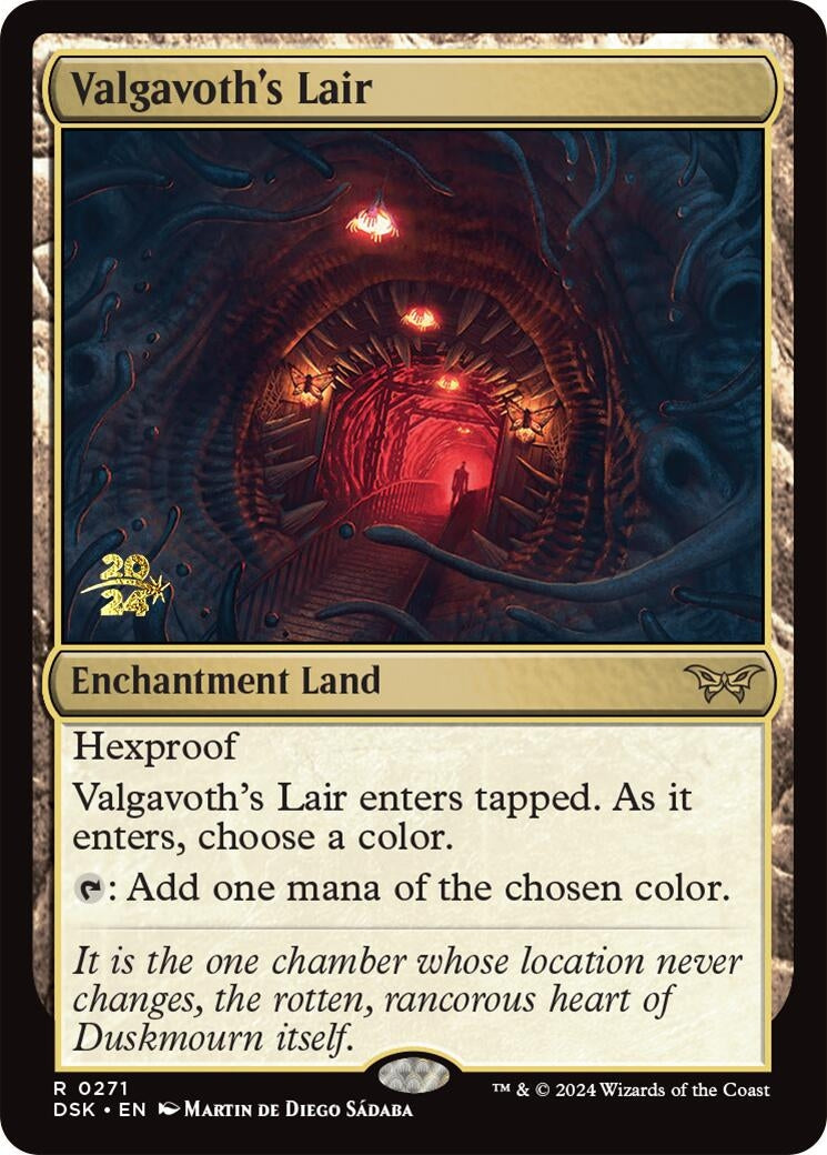 Image for Valgavoth's Lair (271) (Prerelease Cards) - Magic: The Gathering