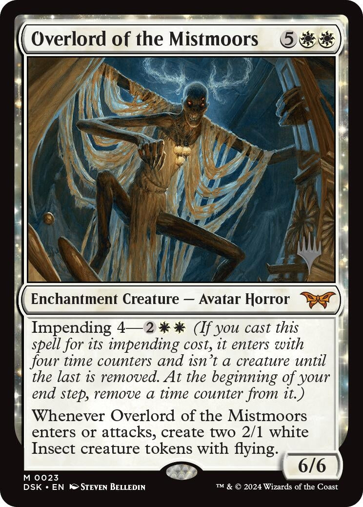 Image for Overlord of the Mistmoors (23) (Promo Pack: Duskmourn: House of Horror) - Magic: The Gathering