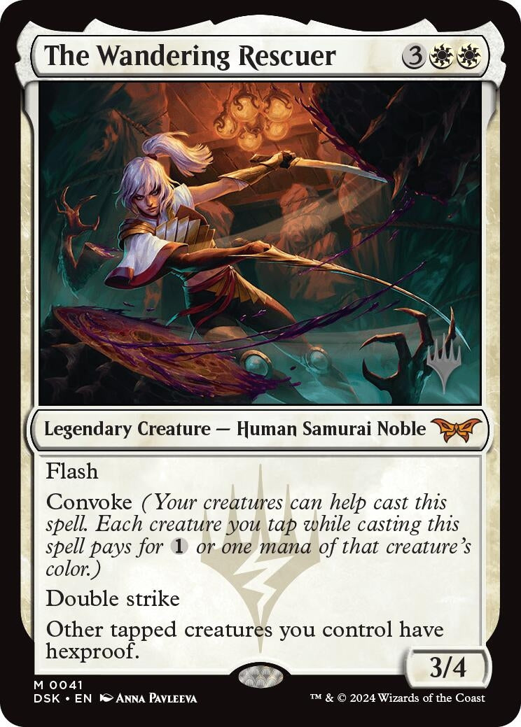 Image for The Wandering Rescuer (41) (Promo Pack: Duskmourn: House of Horror) - Magic: The Gathering