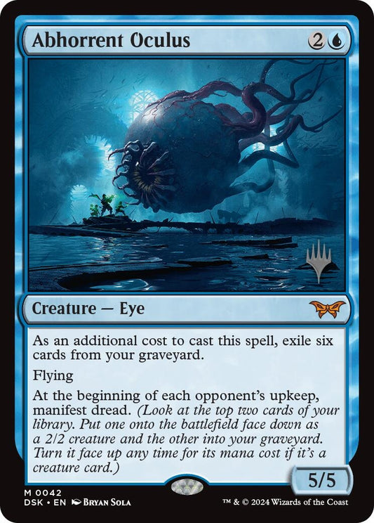 Image for Abhorrent Oculus (42) (Promo Pack: Duskmourn: House of Horror) - Magic: The Gathering