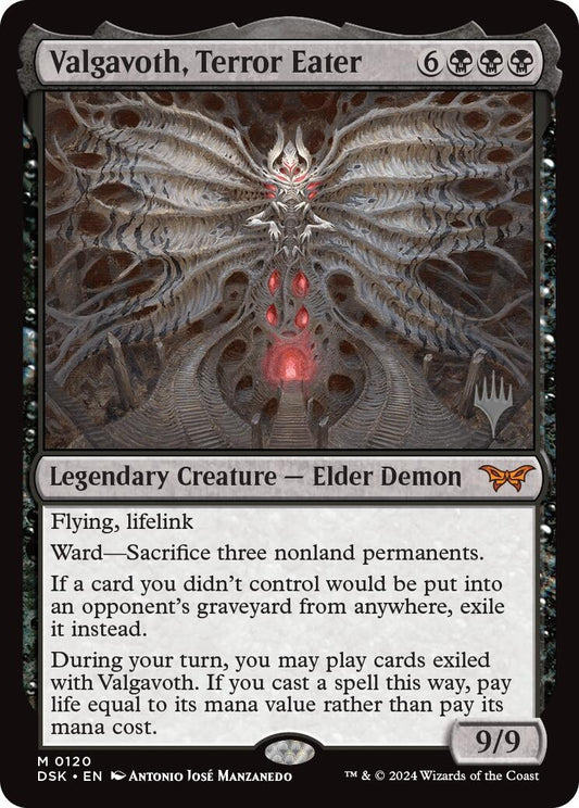 Image for Valgavoth, Terror Eater (120) (Promo Pack: Duskmourn: House of Horror) - Magic: The Gathering