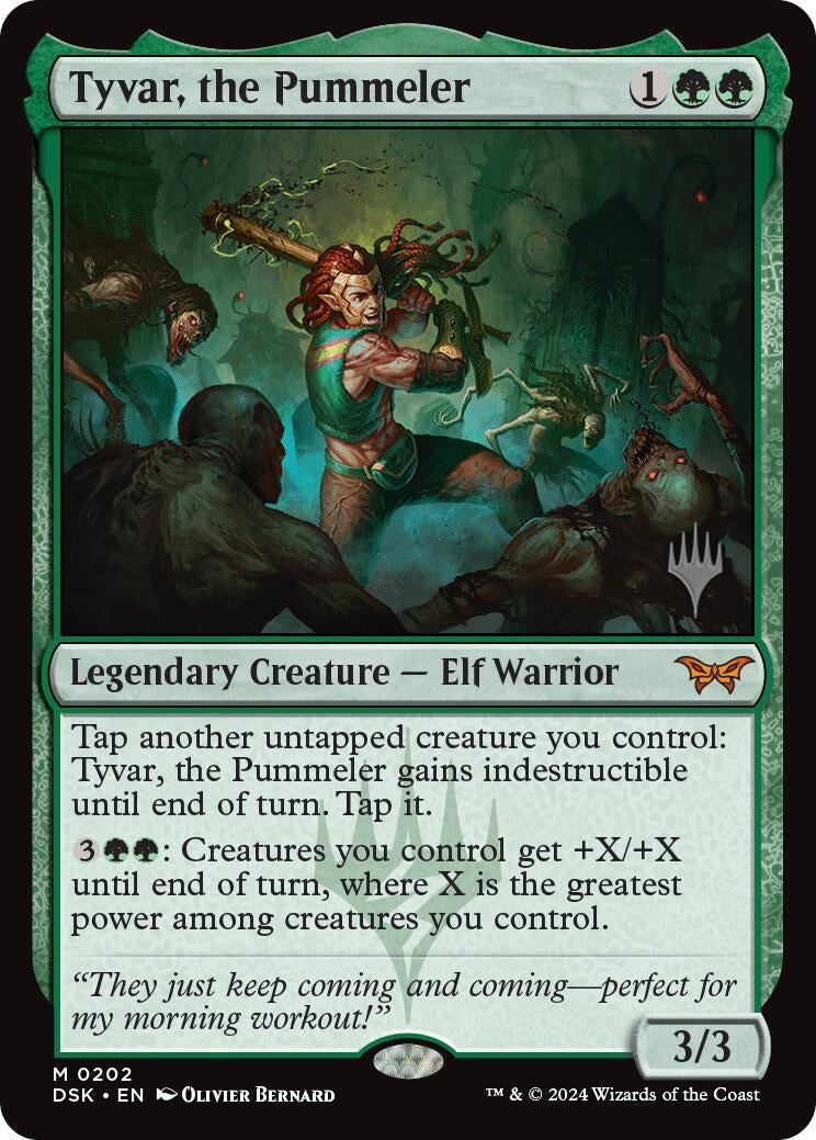 Image for Tyvar, the Pummeler (202) (Promo Pack: Duskmourn: House of Horror) - Magic: The Gathering