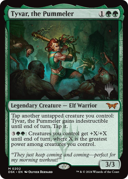 Image for Tyvar, the Pummeler (202) (Promo Pack: Duskmourn: House of Horror) - Magic: The Gathering