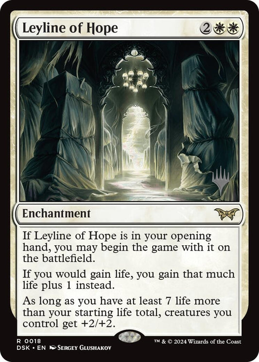 Image for Leyline of Hope (18) (Promo Pack: Duskmourn: House of Horror) - Magic: The Gathering