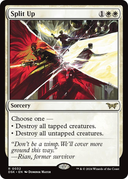Image for Split Up (32) (Promo Pack: Duskmourn: House of Horror) - Magic: The Gathering