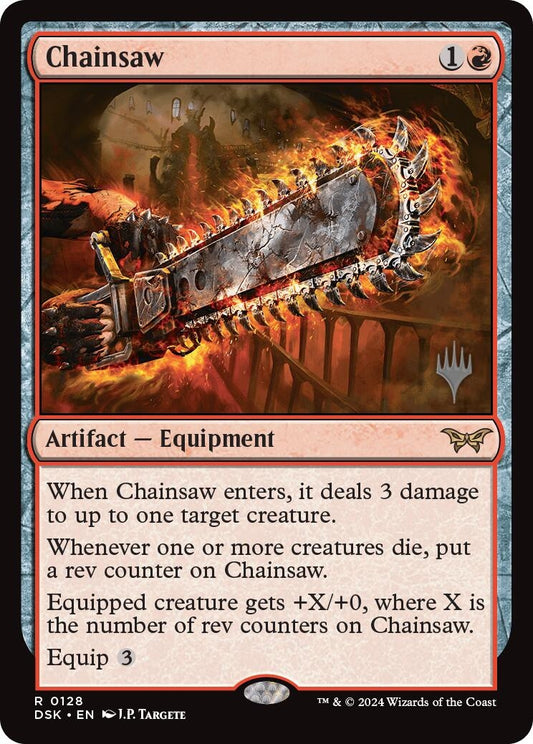Image for Chainsaw (128) (Promo Pack: Duskmourn: House of Horror) - Magic: The Gathering
