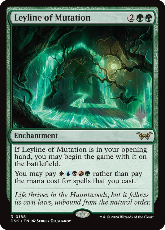 Image for Leyline of Mutation (188) (Promo Pack: Duskmourn: House of Horror) - Magic: The Gathering