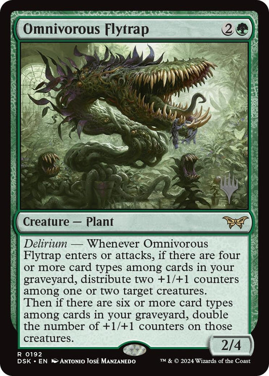 Image for Omnivorous Flytrap (192) (Promo Pack: Duskmourn: House of Horror) - Magic: The Gathering