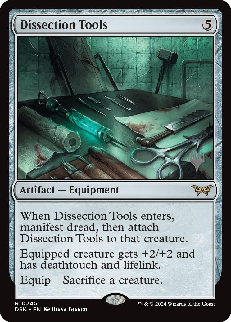 Image for Dissection Tools (245) (Promo Pack: Duskmourn: House of Horror) - Magic: The Gathering