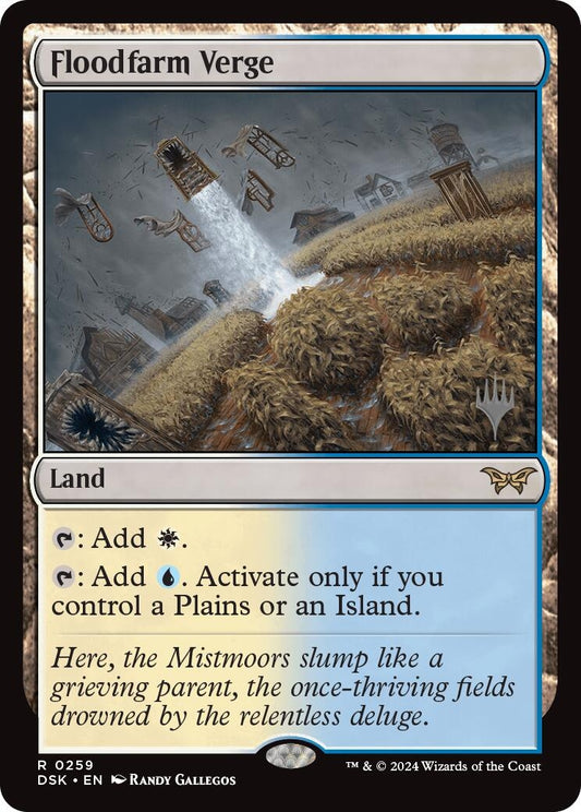 Image for Floodfarm Verge (259) (Promo Pack: Duskmourn: House of Horror) - Magic: The Gathering