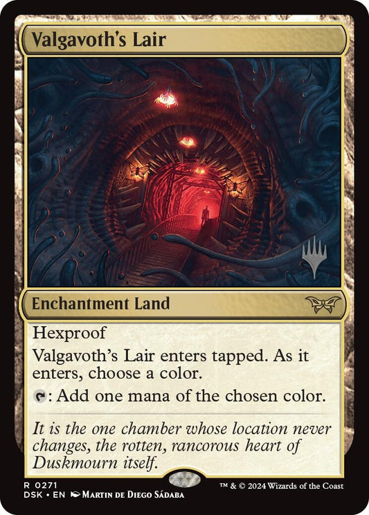 Image for Valgavoth's Lair (271) (Promo Pack: Duskmourn: House of Horror) - Magic: The Gathering