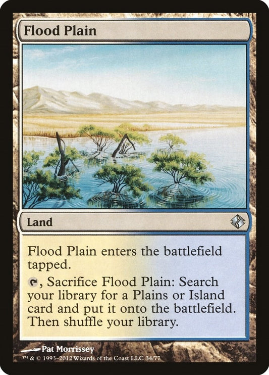 Image for Flood Plain (34) (Duel Decks: Venser vs. Koth) - Magic: The Gathering