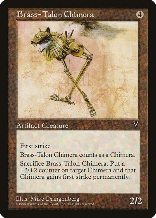 Image for Brass-Talon Chimera (142) (Visions) - Magic: The Gathering