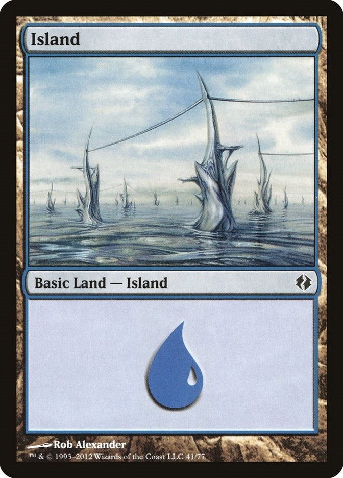 Image for Island (41) (41) (Duel Decks: Venser vs. Koth) - Magic: The Gathering