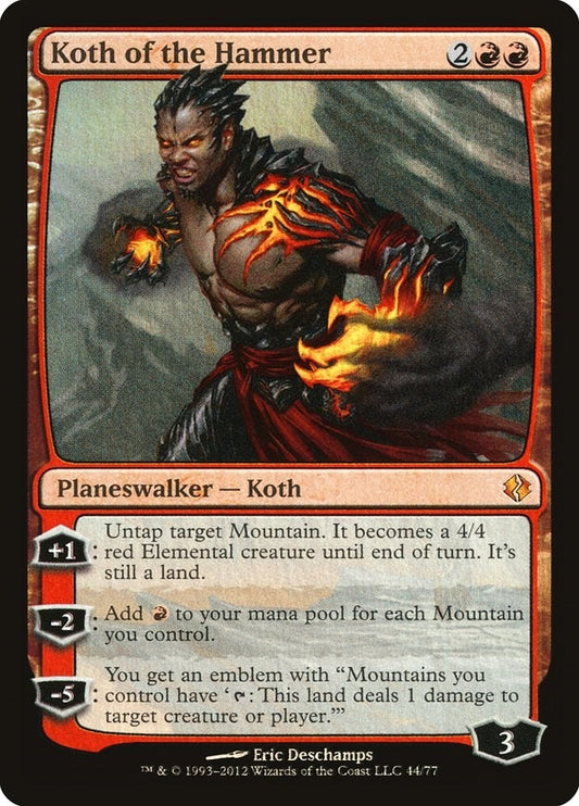 Image for Koth of the Hammer (44) (Duel Decks: Venser vs. Koth) - Magic: The Gathering