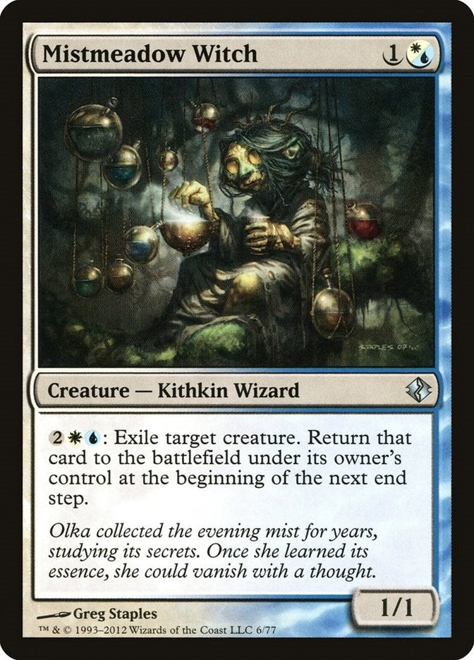 Image for Mistmeadow Witch (6) (Duel Decks: Venser vs. Koth) - Magic: The Gathering