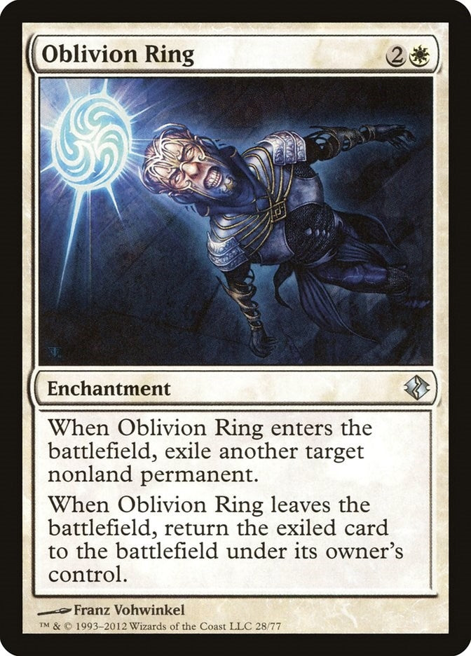 Image for Oblivion Ring (28) (Duel Decks: Venser vs. Koth) - Magic: The Gathering