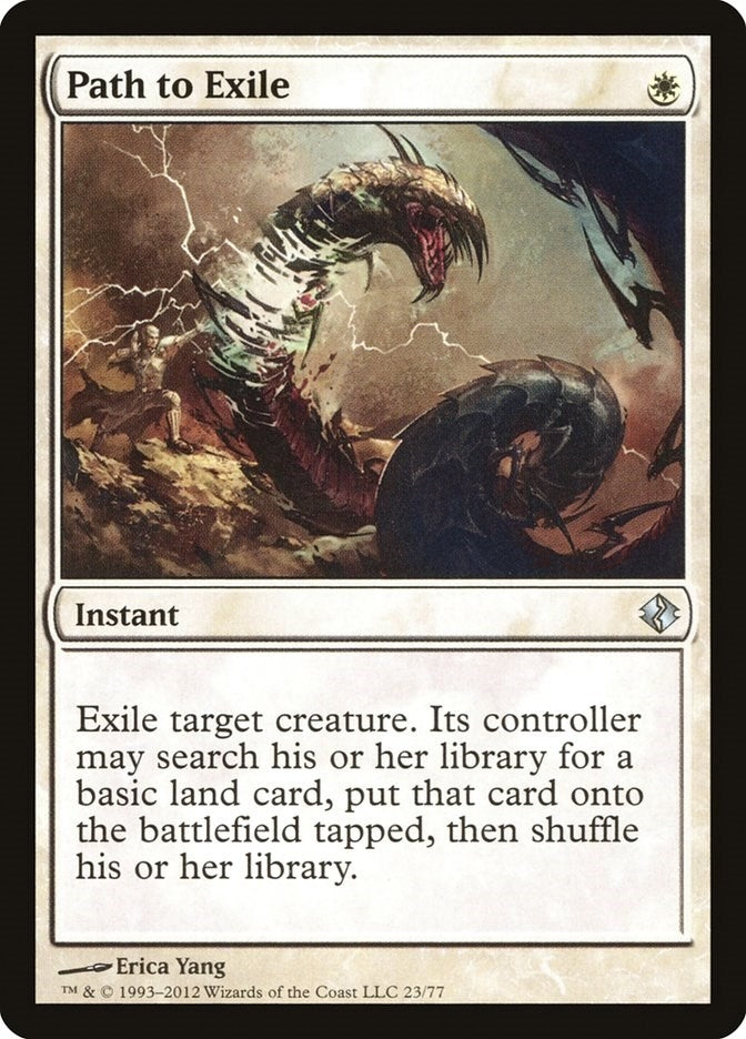 Image for Path to Exile (23) (Duel Decks: Venser vs. Koth) - Magic: The Gathering