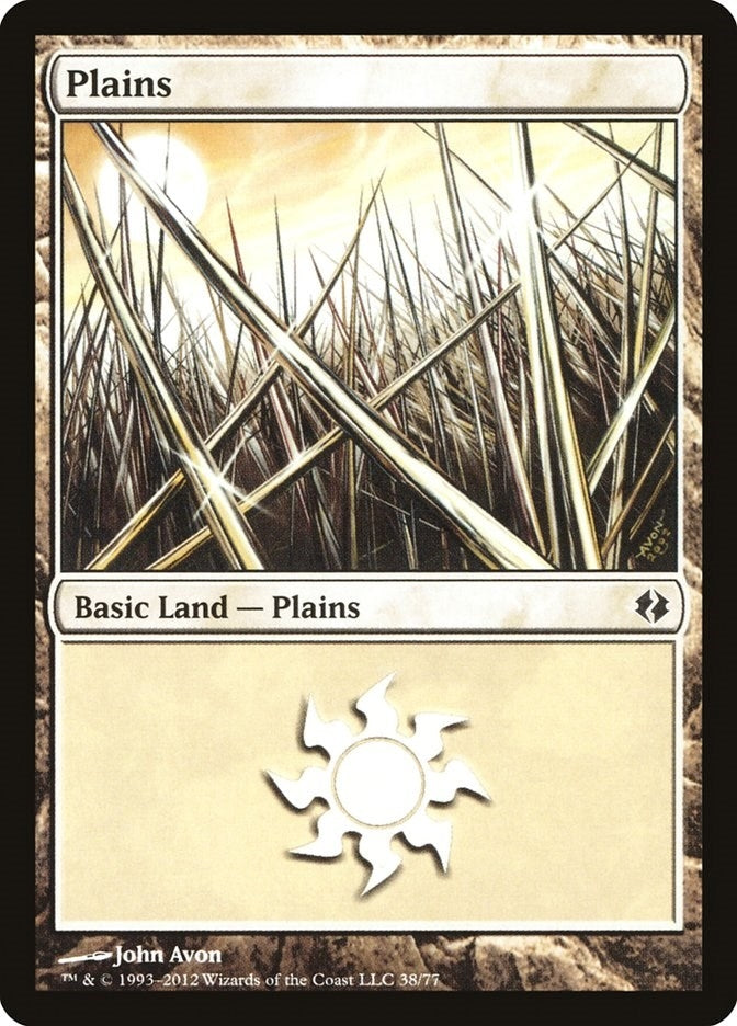 Image for Plains (38) (38) (Duel Decks: Venser vs. Koth) - Magic: The Gathering