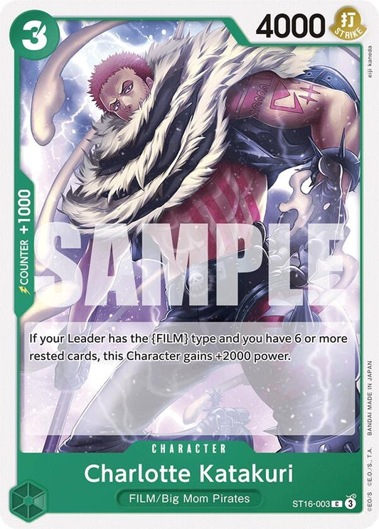 Image for Charlotte Katakuri (ST16-003) (Starter Deck 16: GREEN Uta) - One Piece Card Game