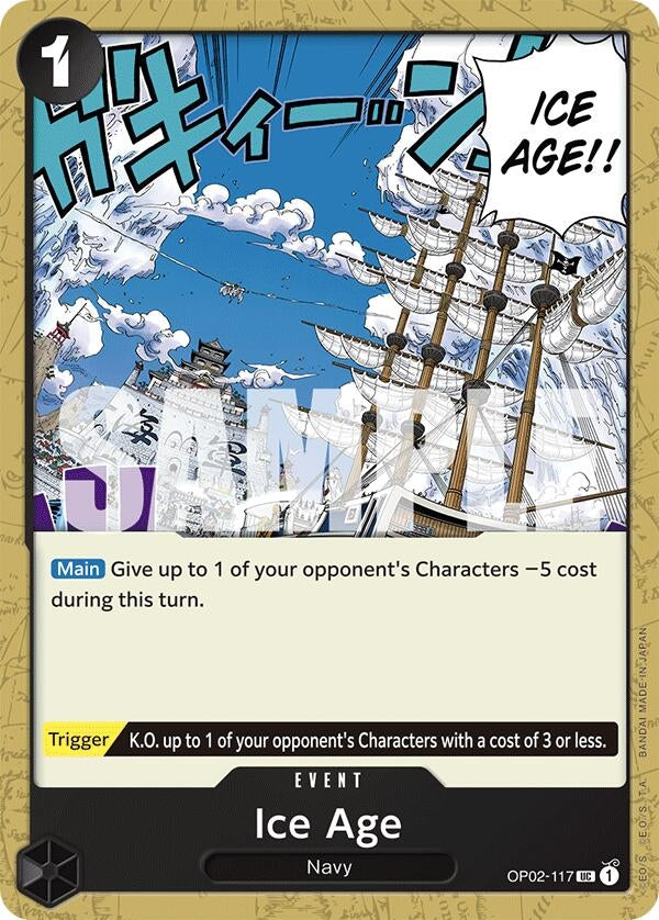 Image for Ice Age (2117) (Starter Deck 19: BLACK Smoker) - One Piece Card Game