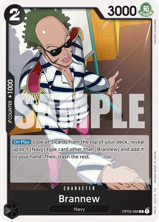 Image for Brannew (OP03-089) (Starter Deck 19: BLACK Smoker) - One Piece Card Game