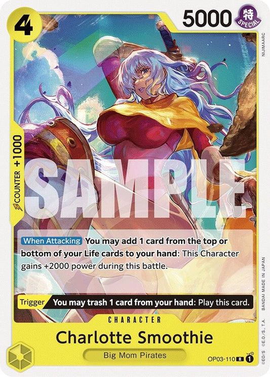 Image for Charlotte Smoothie (OP03-110) (Starter Deck 20: YELLOW Charlotte Katakuri) - One Piece Card Game