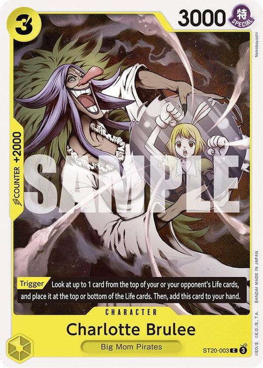 Image for Charlotte Brulee (ST20-003) (Starter Deck 20: YELLOW Charlotte Katakuri) - One Piece Card Game