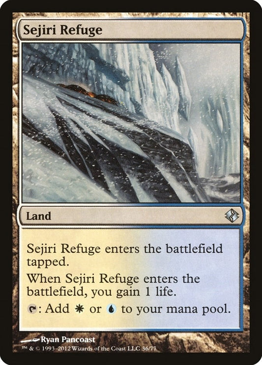 Image for Sejiri Refuge (36) (Duel Decks: Venser vs. Koth) - Magic: The Gathering
