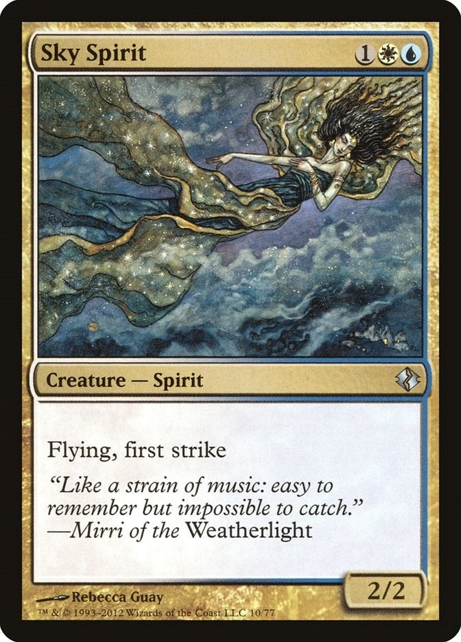 Image for Sky Spirit (10) (Duel Decks: Venser vs. Koth) - Magic: The Gathering