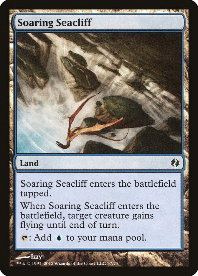 Image for Soaring Seacliff (37) (Duel Decks: Venser vs. Koth) - Magic: The Gathering