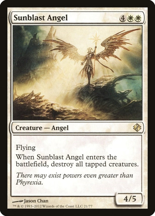 Image for Sunblast Angel (21) (Duel Decks: Venser vs. Koth) - Magic: The Gathering