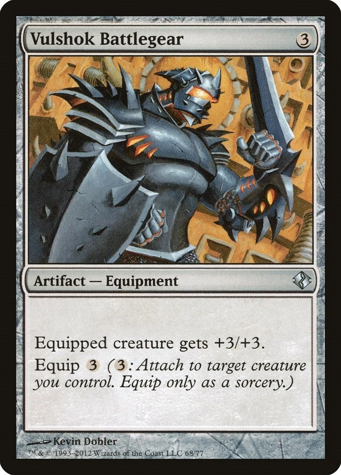 Image for Vulshok Battlegear (68) (Duel Decks: Venser vs. Koth) - Magic: The Gathering