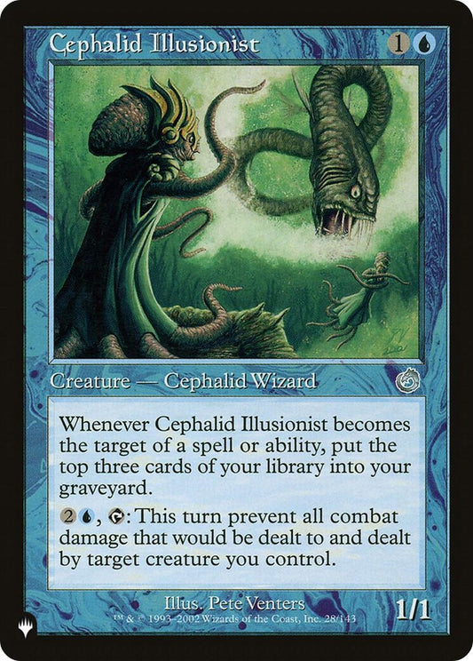 Image for Cephalid Illusionist (28/143) (The List Reprints) - Magic: The Gathering