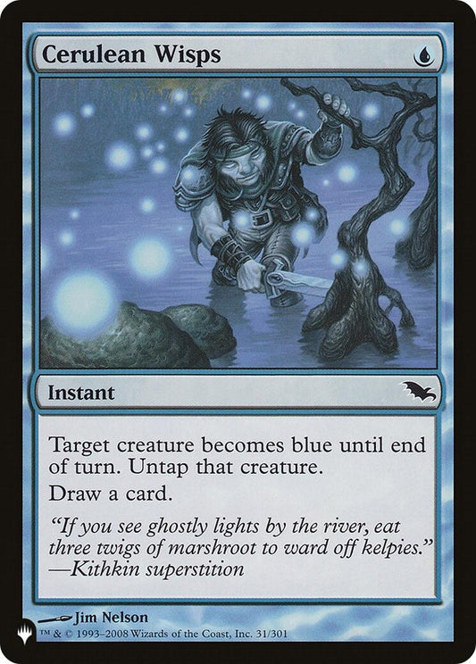 Image for Cerulean Wisps (31/301) (The List Reprints) - Magic: The Gathering
