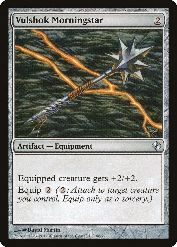 Image for Vulshok Morningstar (66) (Duel Decks: Venser vs. Koth) - Magic: The Gathering