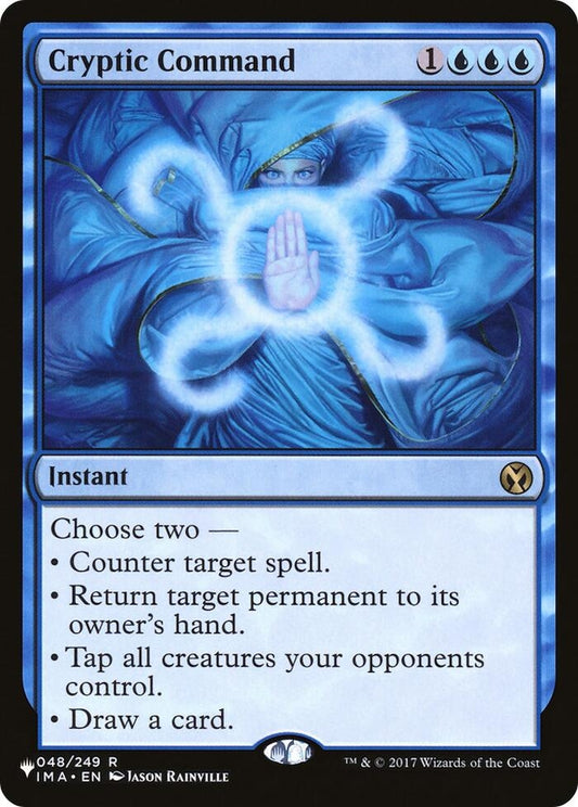 Image for Cryptic Command (IMA) (048/249) (The List Reprints) - Magic: The Gathering