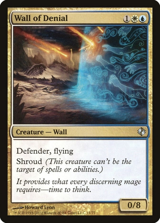 Image for Wall of Denial (11) (Duel Decks: Venser vs. Koth) - Magic: The Gathering