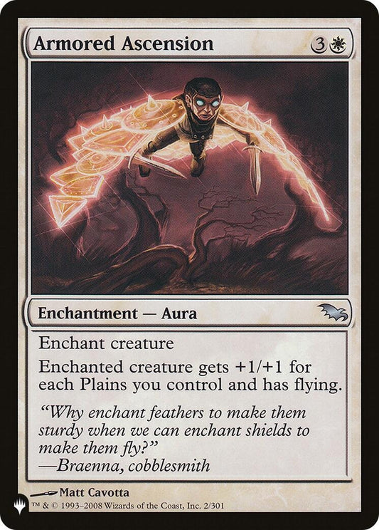 Image for Armored Ascension (2/301) (The List Reprints) - Magic: The Gathering