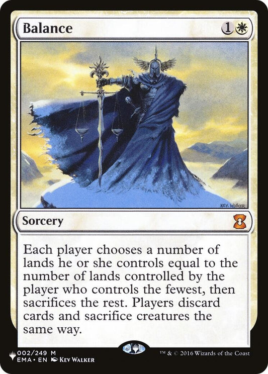 Image for Balance (002/249) (The List Reprints) - Magic: The Gathering