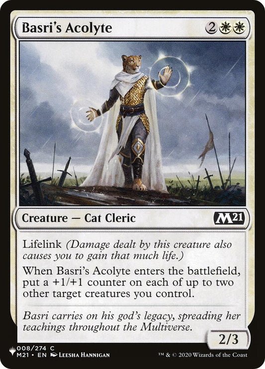 Image for Basri's Acolyte (008/274) (The List Reprints) - Magic: The Gathering