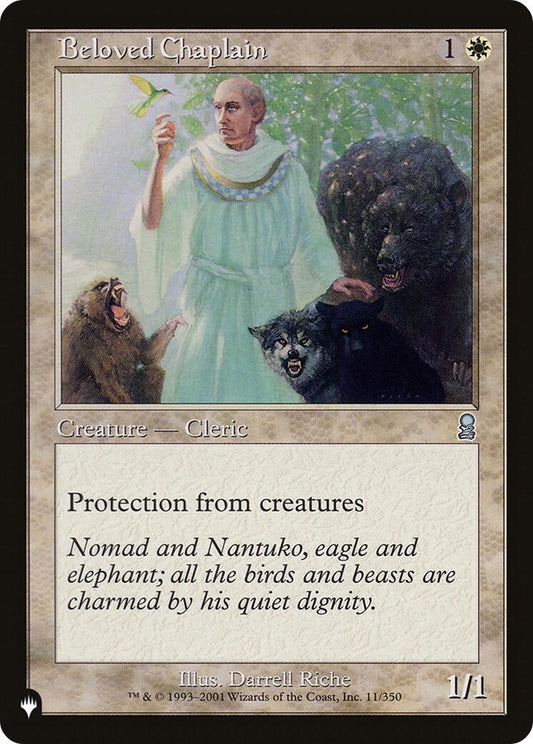 Image for Beloved Chaplain (11/350) (The List Reprints) - Magic: The Gathering
