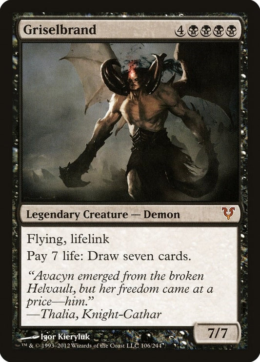 Image for Griselbrand (106) (Avacyn Restored) - Magic: The Gathering