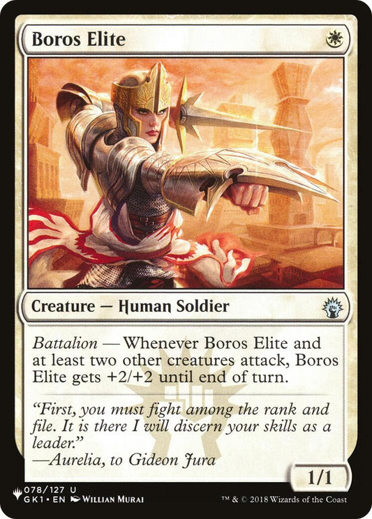 Image for Boros Elite (078/127) (The List Reprints) - Magic: The Gathering