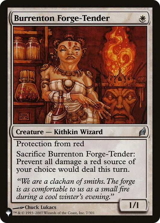Image for Burrenton Forge-Tender (7/301) (The List Reprints) - Magic: The Gathering