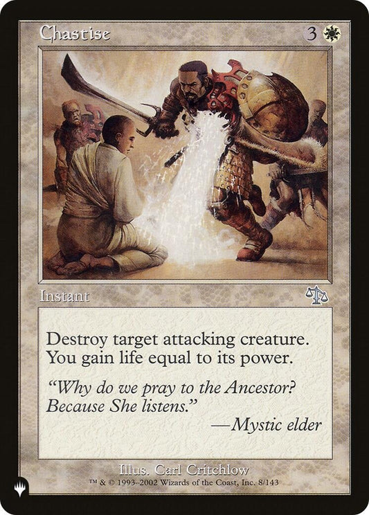 Image for Chastise (8/143) (The List Reprints) - Magic: The Gathering