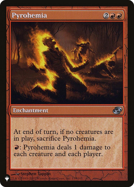 Image for Pyrohemia (119/165) (The List Reprints) - Magic: The Gathering